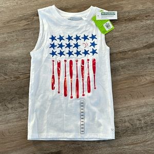 New, Kids Baseball Tank